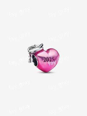 Pandora Graduation 2025 Heart Charm